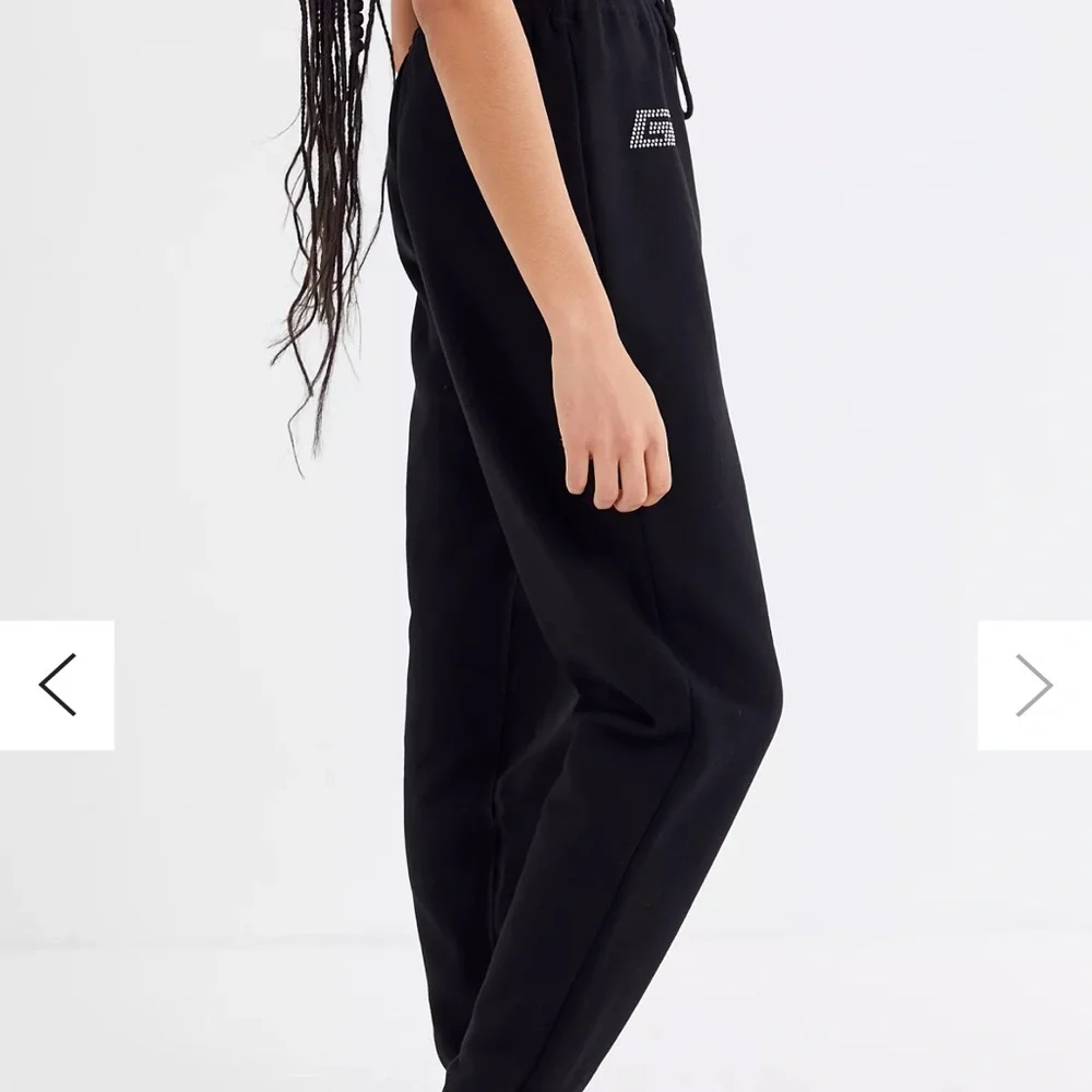 I.AM.GIA Black High-Rise Drawstring Joggers - Picture 2 of 5